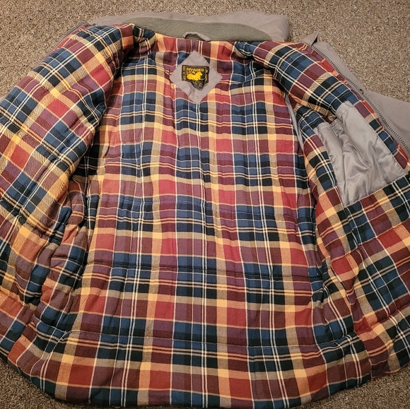 Vintage Branded Lion Gray Ranch Work Coat - Picture 8 of 12